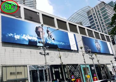 Full Color Outdoor Impermeável Epistar P8 LED Billboard Com 3840Hz Refresh Rate