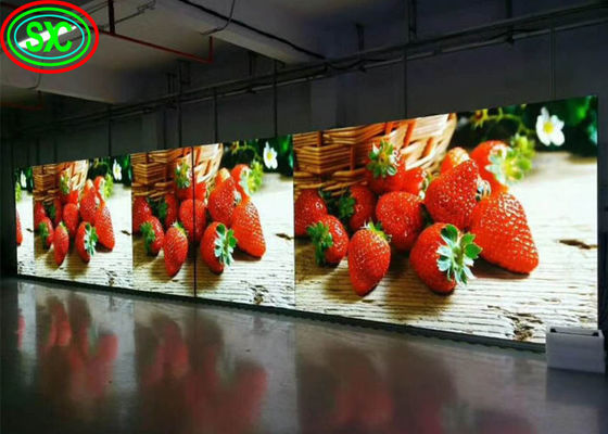 Ecrã LED de estágio ultrafinho P4.81 Parede 8 níveis de brilho ajustável