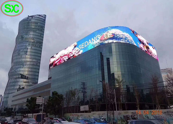 Bom preço A cortina video conduzida P10 dos painéis de parede, propaganda fixa conduziu a tela de exposição 1R1G1B on-line