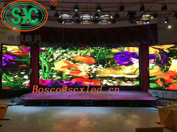 RGB 3 em 1 densidade alta conduzida 160000 do pixel da definição da tela grande da exposição do fundo de fase