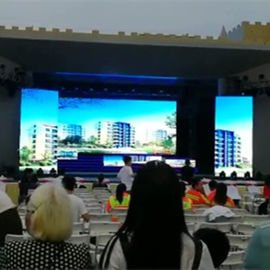 P4 Ecrã de alumínio de fundição por impressão LED para exterior a cores completas SMD2121,3 anos de garantia