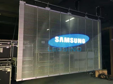 Ecrã de LED transparente de alto brilho e cartão de visualização Epistar Chip 3 anos de garantia