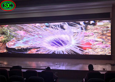 Ângulo de visão amplo Indoor Full Color LED Display 4mm Mall Publicity Screen