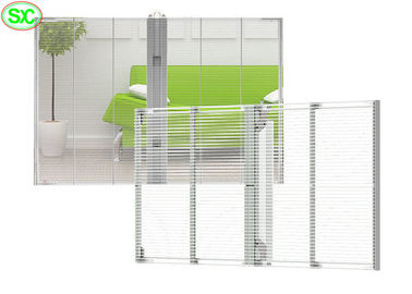 Painel LED transparente de alto brilho, sinalização a cores SMD2121