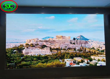 Indoor Full Color LED Display Ângulo de visão amplo Sem arrastar Alta resolução