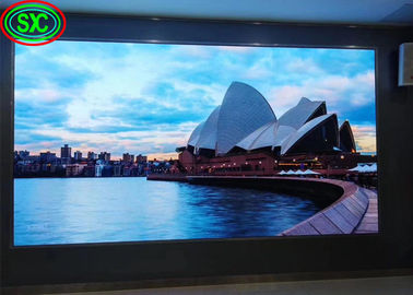 Indoor Full Color LED Display Ângulo de visão amplo Sem arrastar Alta resolução