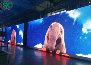 62500 pontos/m2 Exterior Full Color LED Di-Cast Aluminium Screen IP65 Impermeável