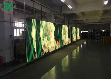 62500 pontos/m2 Exterior Full Color LED Di-Cast Aluminium Screen IP65 Impermeável