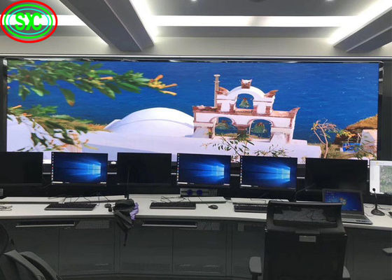 Parede de vídeo LED interna de instalação fixa 4 P5 P6 Ângulo de visão amplo sem fantasmas display LED interno colorido