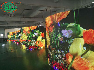 As telas do diodo emissor de luz da fase embarcam o arrendamento P4.81 HD 3840hz da exposição do brilho alto refrescam a taxa, armário de 500x500mm para eventos da fase