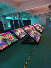 Caixa de ferro de alumínio de fundição por impressão, painel LED de exibição montado na superfície para publicidade