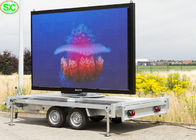 O veículo móvel da propaganda conduziu os quadros de avisos eletrônicos P3.91 exterior 3840hz da exposição