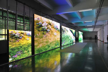 Ultra Slim Indoor P5 Publicidade LED Display, à prova d'água 960Mm X 960Mm