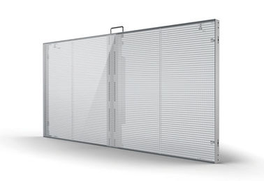 Comércio 1R1G1B Transparente LED TV tela 1000mmx1000mm Tamanho da caixa