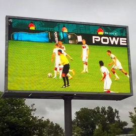 Estádio de futebol ao ar livre Full Color Led P10 High Brightness HD 960*960mm Billboard