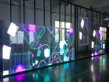 Wafer Chip Painel LED Transparente, Ecrã LED Transparente de Alta Visibilidade