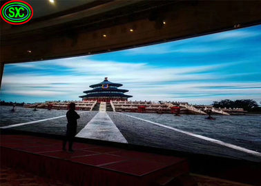 256*128mm Indoor Full Color LED Display Screen Estrutura de desempenho de segurança