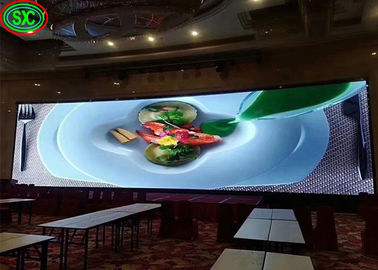 Display LED interno fixo sem manchas, parede de vídeo LED