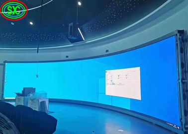 Fácil de instalar aluguel de tela de fundo LED, tela de cortina de palco LED P3.91