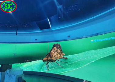 Fácil de instalar aluguel de tela de fundo LED, tela de cortina de palco LED P3.91