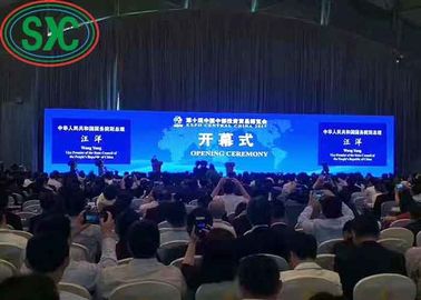IP65 Full Color Outdoor LED Rental Screen, 6mm Pixel Pitch Transparent Video Display