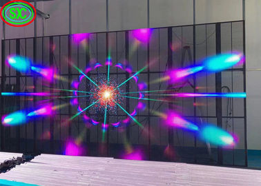 Wafer Chip Painel LED Transparente, Ecrã LED Transparente de Alta Visibilidade