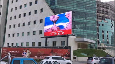 P10 Exterior Full Color LED Screen Rental SMD2121 Lâmpadas LED 16 bits Níveis de escala de cinza