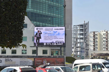 P10 Exterior Full Color LED Screen Rental SMD2121 Lâmpadas LED 16 bits Níveis de escala de cinza