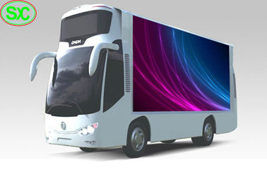 Display de carro de publicidade de LED à prova d'água P6 Chip Epistar de alto brilho