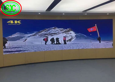 Aluguel de painel de exibição indoor com LED curvo SMD HD, P3.9mm sinalização LED a cores completas