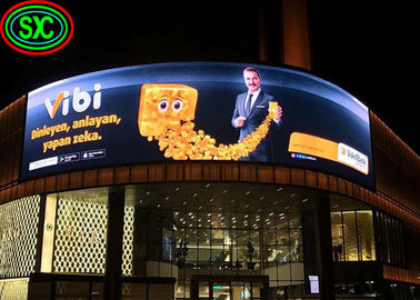 SMD Full Color Led Display Board P6 P8 P10 Brilho Ecrã LED do gabinete de aço