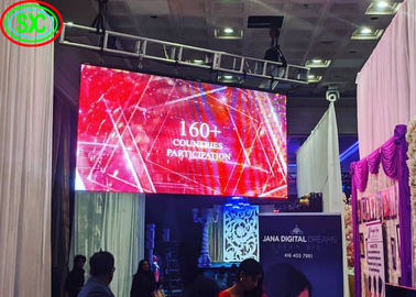 P2.6-P6.25 Escenário de fundo LED Display Large Screen 65410 Pixel Density led stage curtain screen