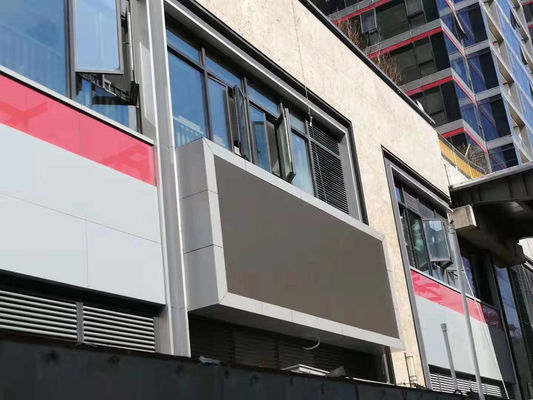 P4 impermeável Full Color Outdoor Led Die Cast Aluminum Cabinet Ferro/Aço Exterior Full Color LED Display