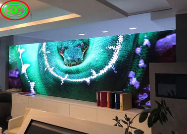 Vídeo Full Color 1080p HD Led Screen Alta qualidade Alta taxa de atualização Preto SMD Interior