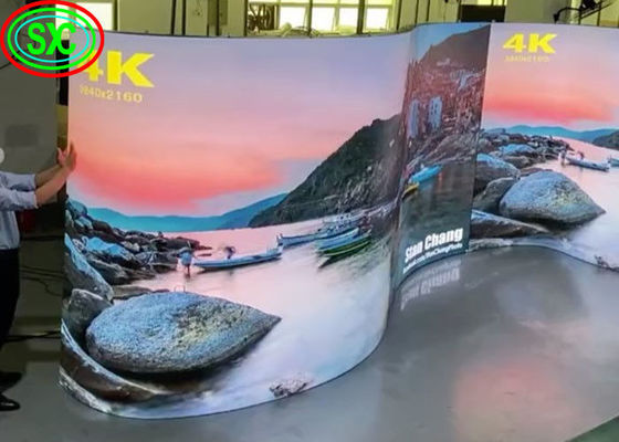P2.604 Ecrã LED a cores interiores 500x500mm 1000nits Brilho