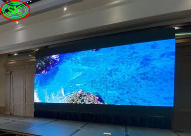 Alta taxa de atualização de palco fundo grande módulo magnético P2 LED display vídeo parede