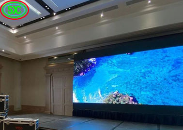 Alta taxa de atualização de palco fundo grande módulo magnético P2 LED display vídeo parede