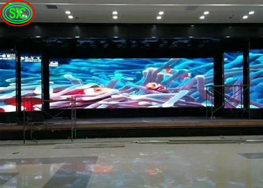 Tela impermeável exterior Ip65 do reboque da exposição de diodo emissor de luz P3 da cor completa de DC5V