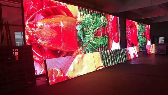 P2.604 Ecrã LED a cores interiores 500x500mm 1000nits Brilho