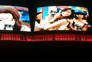 Soft Film Group Publicity Flexível LED Full Color Screen 4mm Pixel Cabinet de aço curvo