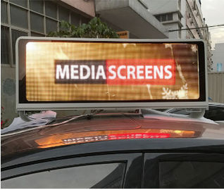 CE/ROHS/FCC/ISO2001 Padrão de Ecrã LED de Veículo Exterior para Display de Publicidade