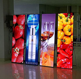 64X64 Modulo Resolução LED Display de cartaz SMD2121 Chips Die Casting Alumínio Gabinete