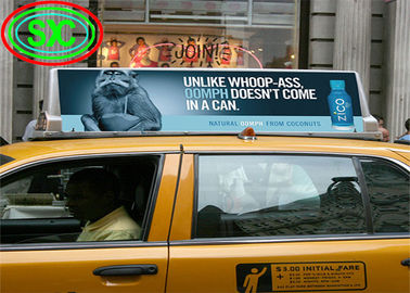 Aluguer ao ar livre Large Screen Full Color DIP 10mm SMD Publicidade Informação LED Display de carro