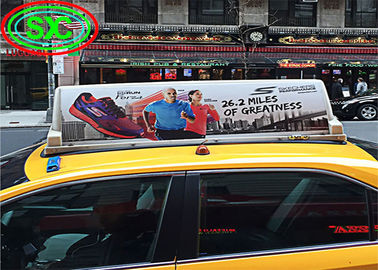 Outdoor Full Color Car Rental LED Signage Display 4.81mm Pitch IP65 módulo de publicidade