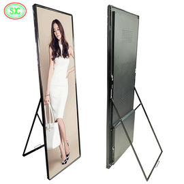 Indoor P2.5 Full Color Espelho LED Wireless USB 4G Smart Control Poster