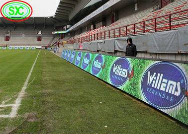 Large Venues Wide Angle Stadium Screen LED Display P10 IP65 Resistente à água HD Iron Box