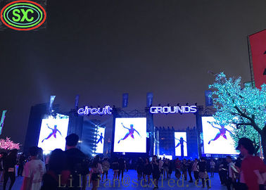 Alumínio de fundição por injeção impermeável HD 6mm Pixel Pitch Stage LED Screen Event Event Backdrop