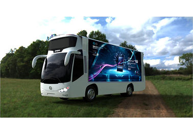 Alto brilho P5 P6 Full Color Bus Back Window LED Video Wall Screen para exibição de publicidade exterior