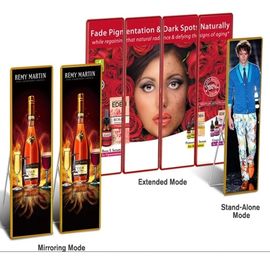 Display de cartaz LED de alumínio com resolução de módulo 172*86 e chips LED SMD2121 com material de painel