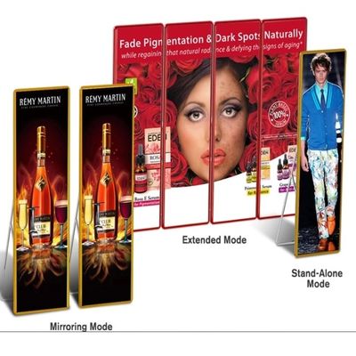 Bom preço Display de cartaz LED de alumínio com resolução de módulo 172*86 e chips LED SMD2121 com material de painel on-line